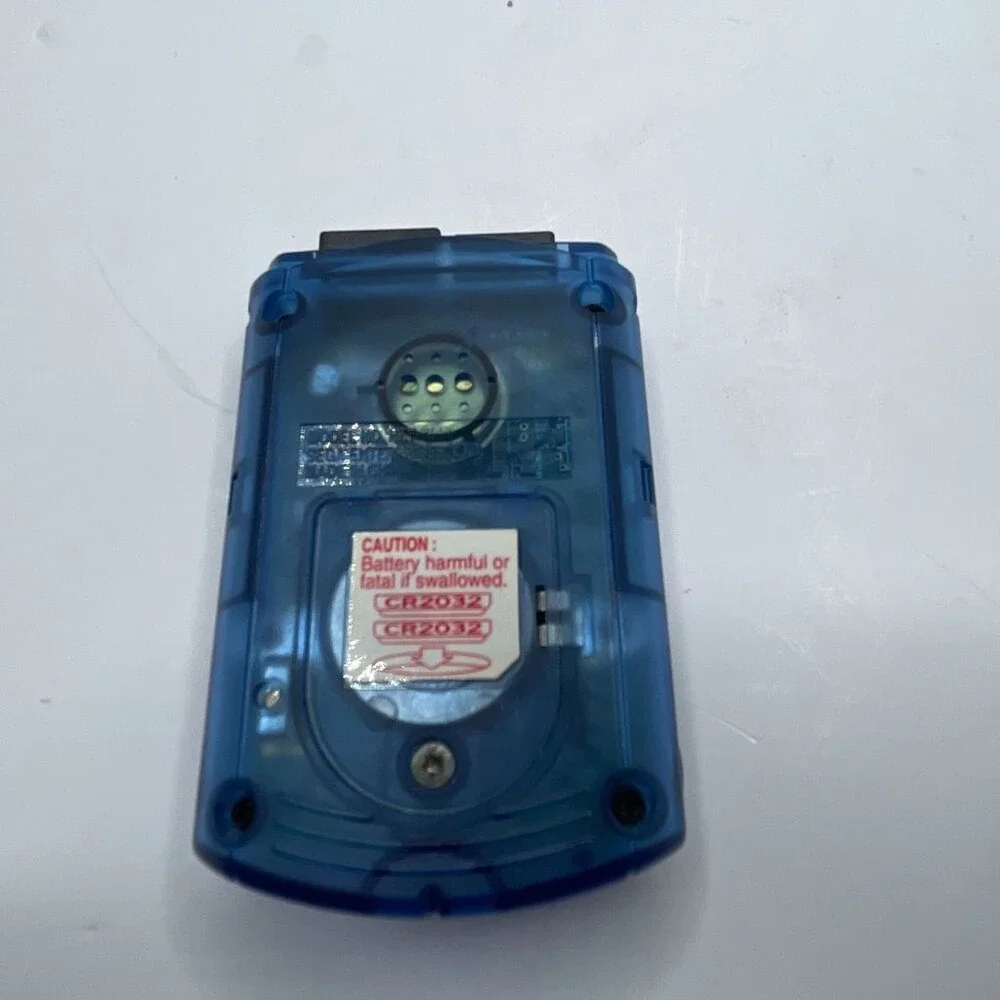 Visual Memory Unit HKT-7000 Translucent Blue VMU Memory Card (Sega Dreamcast)